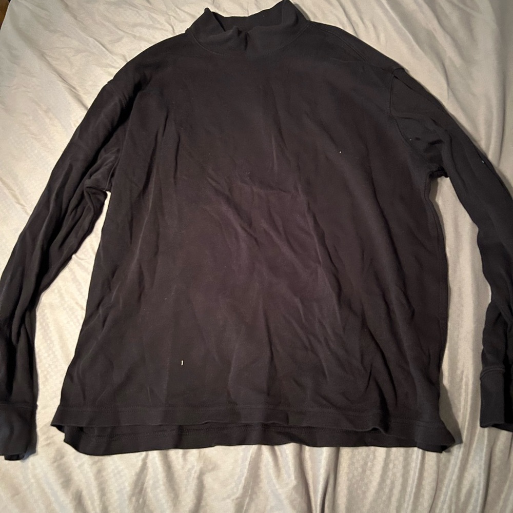 St. John's Bay Men's Dark Gray Turtleneck Sweater